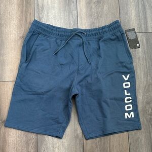 Volcom Men's Athletic Navy Shorts
